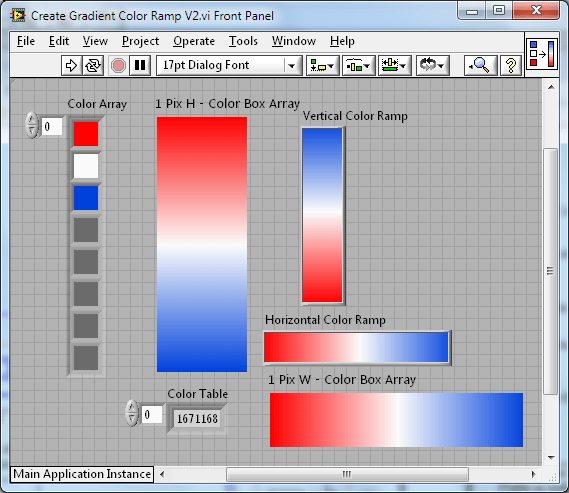 Gradient Color Ramp (Scrolling) Discussion Forums National Instruments
